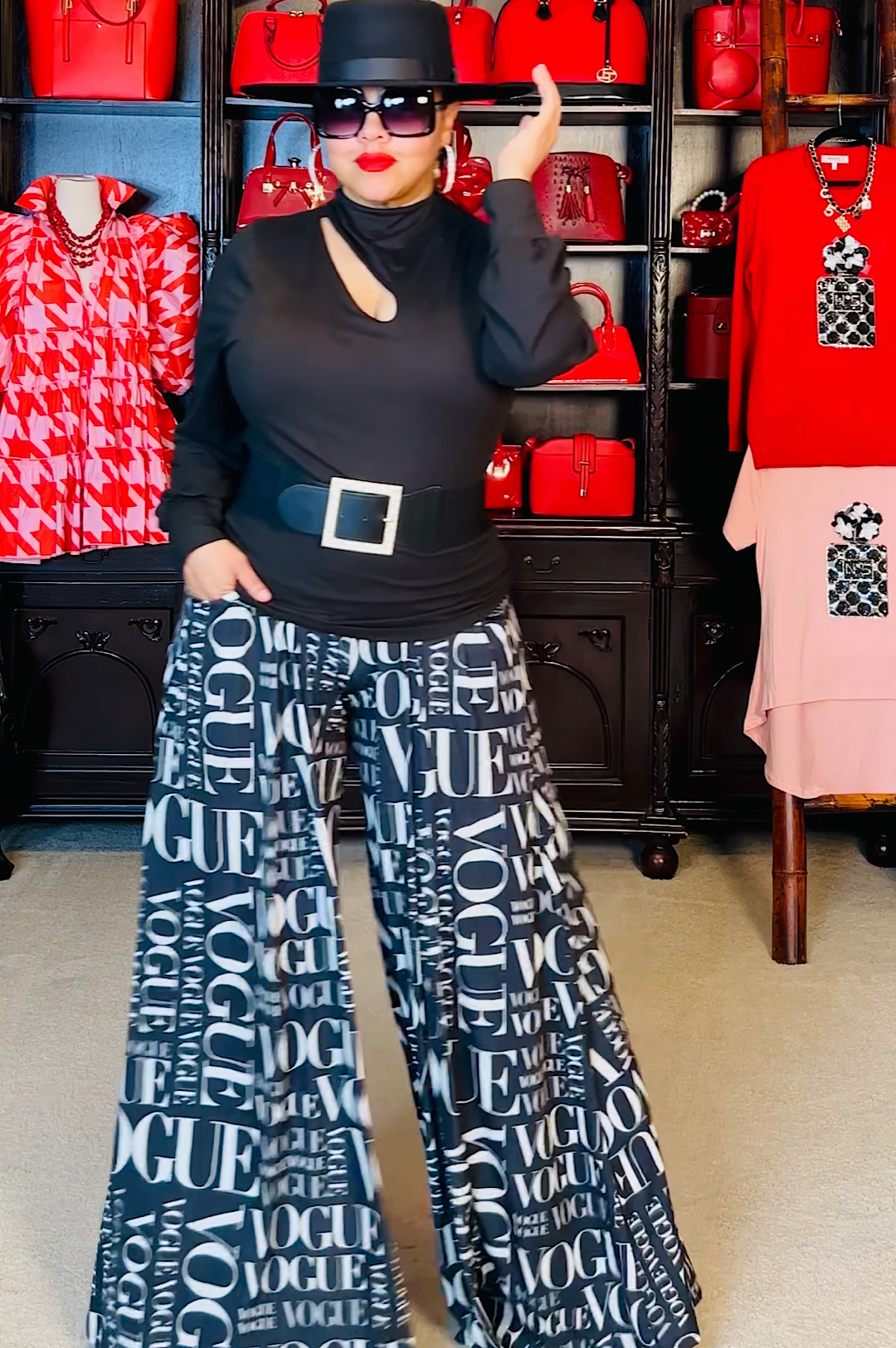 Black Long Sleeve Front Cut Out Top (7889756520622)