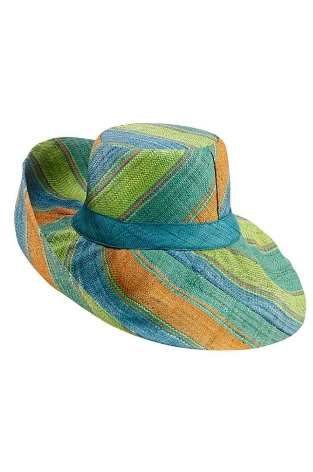 Five Inch Brim Raffia Hat (7719184761006)