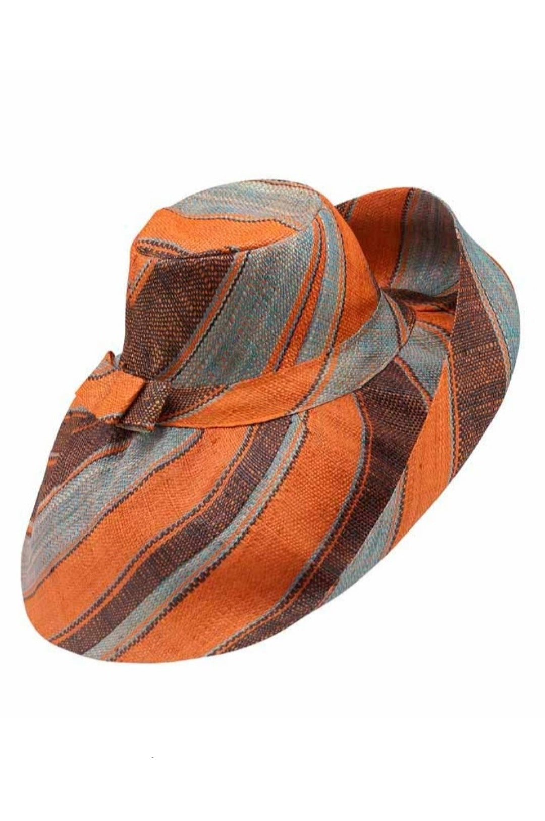 Seven Inch Brim Raffia Hat (7720028012718)