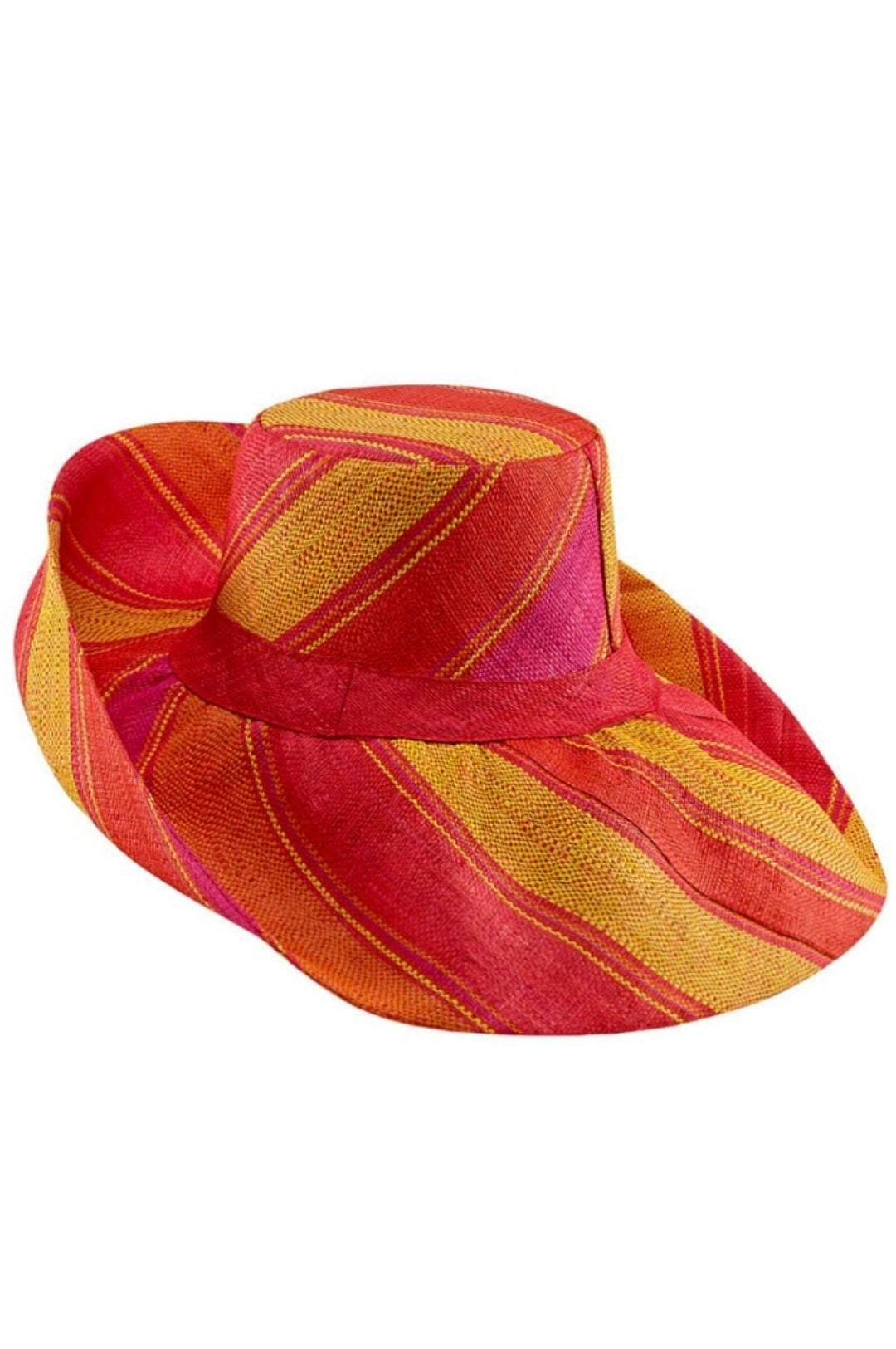 Five Inch Brim Raffia Hat (7719184761006)