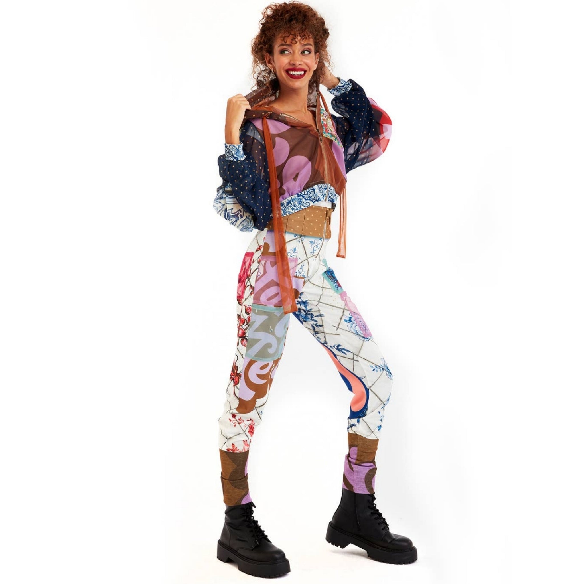 The Art of Fashion Unique Cropped Hoodie Jacket (7585680588974)