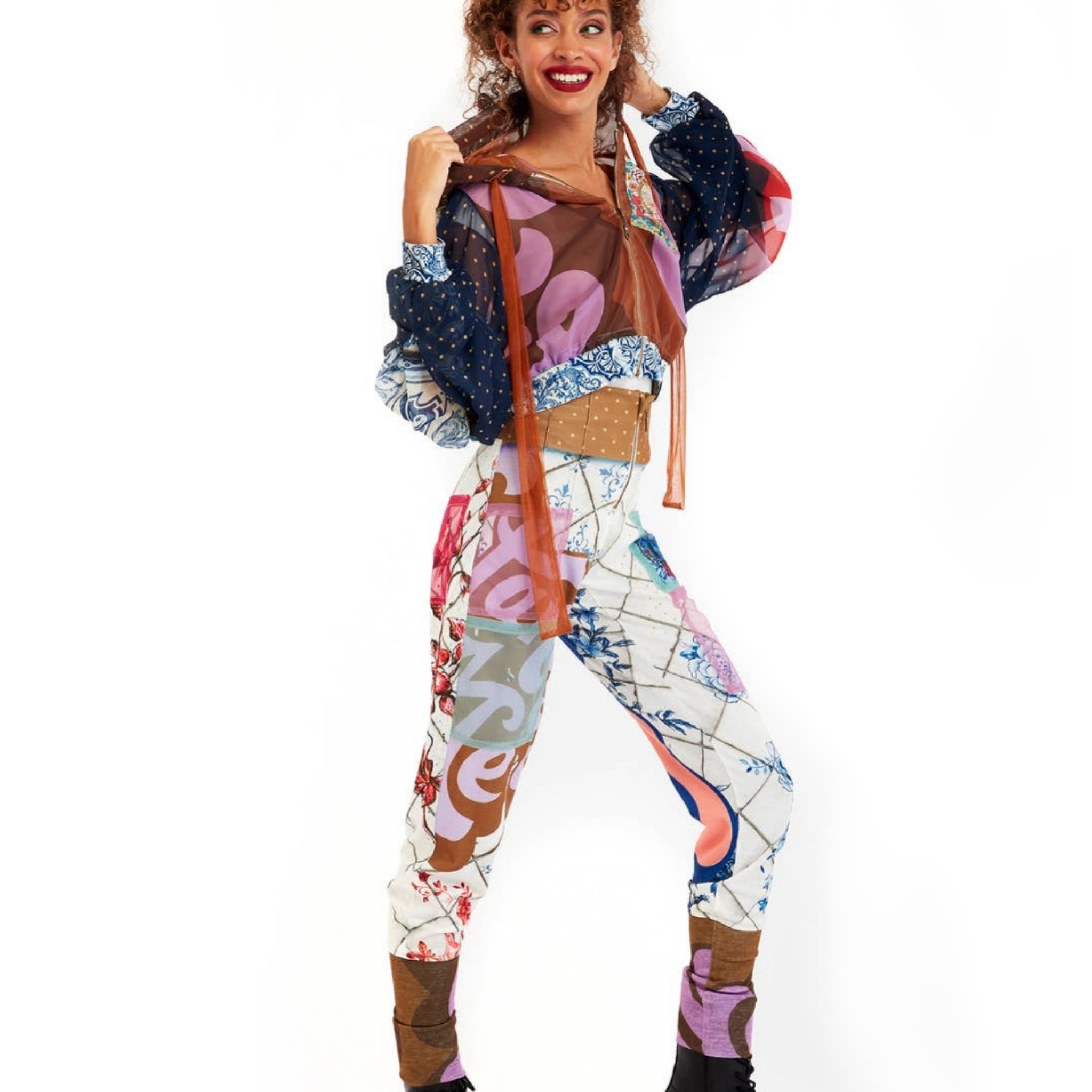 The Art of Fashion Unique Cropped Hoodie Jacket (7585680588974)
