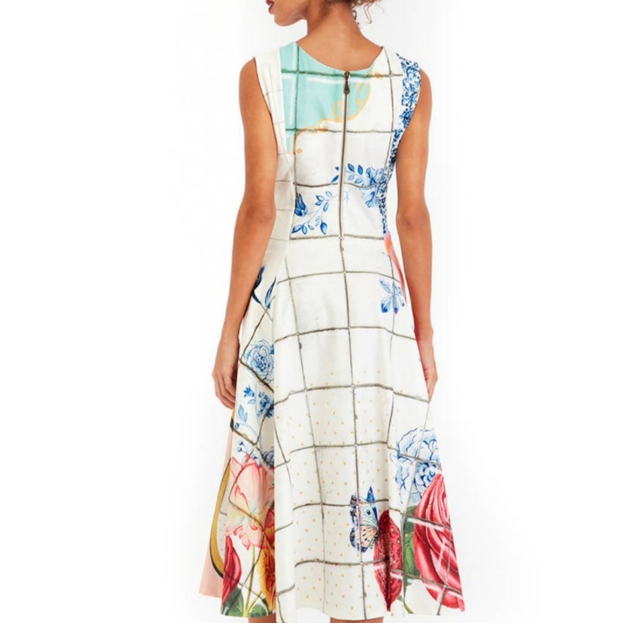 The Art of Fashion Unique Pink Fish Dress (7585669087406)