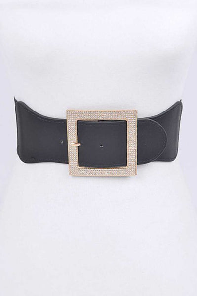 Square Bling Black Belt (7851298521262)