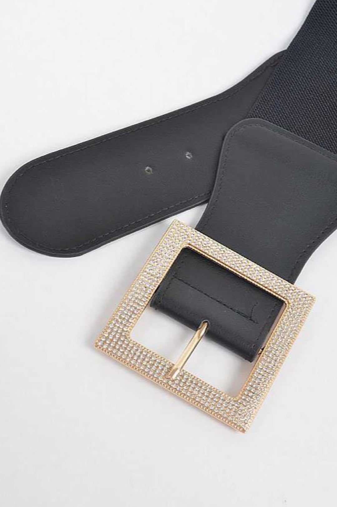 Square Bling Black Belt (7851298521262)