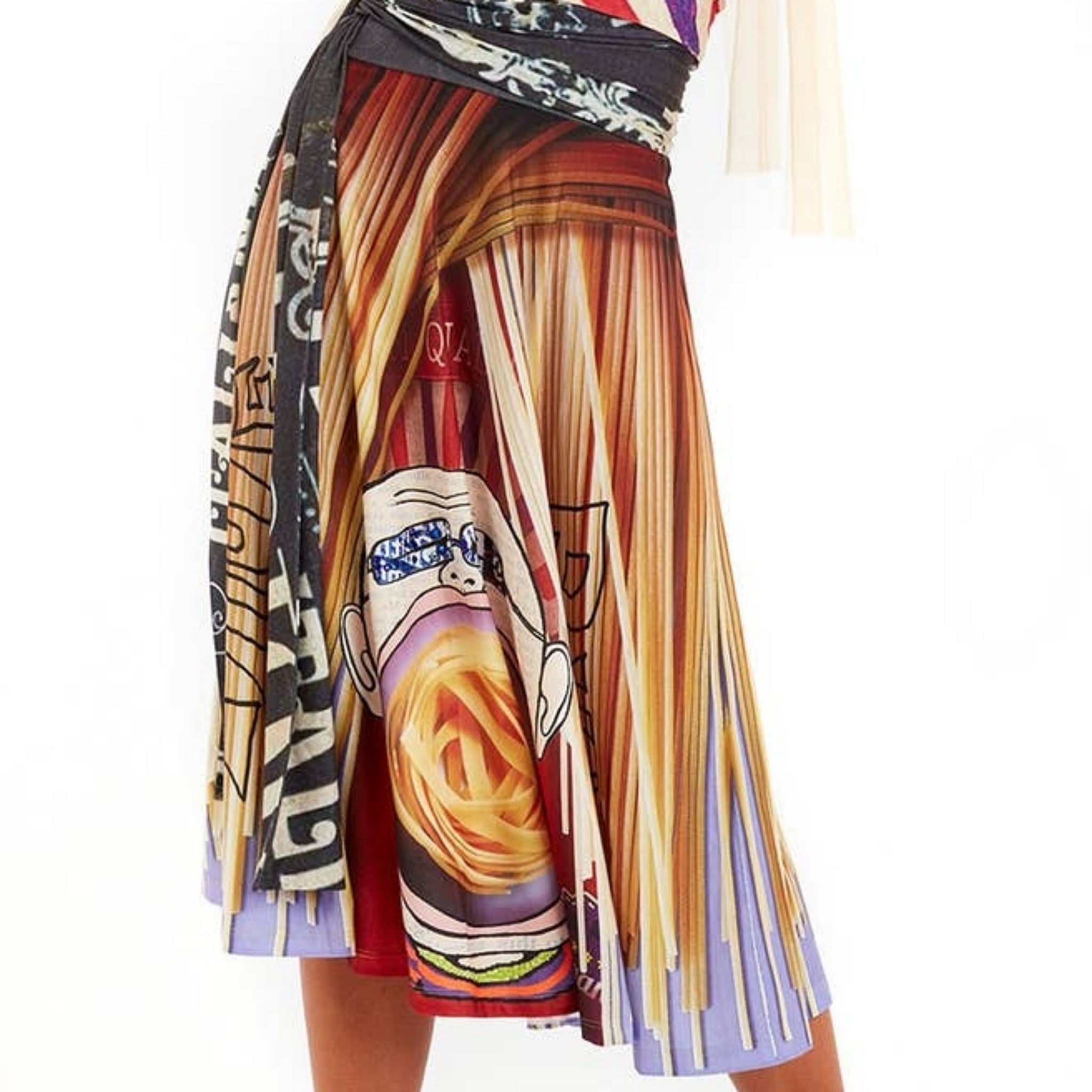 The Art of Fashion Italiano Mid Length Skirt (7585840857262)