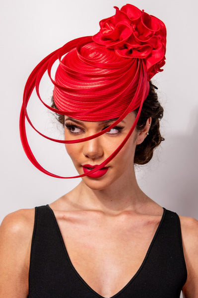 Copy of Sinamay Feather Detail Fascinator (7911736967342)