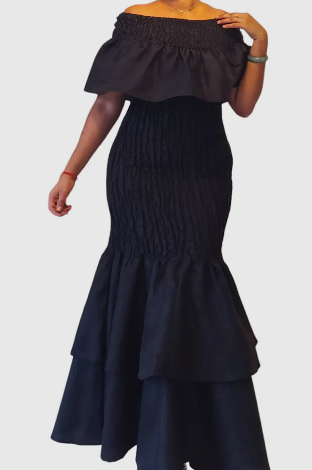Black One Size Fits Most Mermaid Style Dress Black One Size Fits Most Mermaid Style Dress