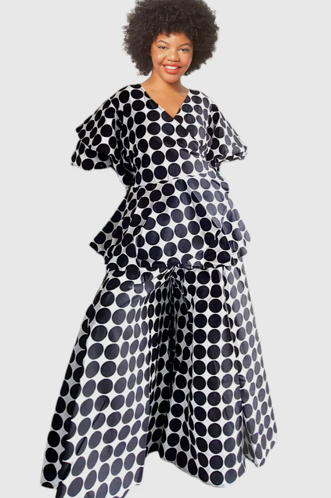 One Size Polka Dots Palazzo PANTS