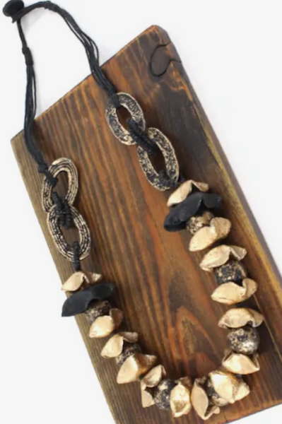 Retangles Paper Mache Necklace (Copy 2)