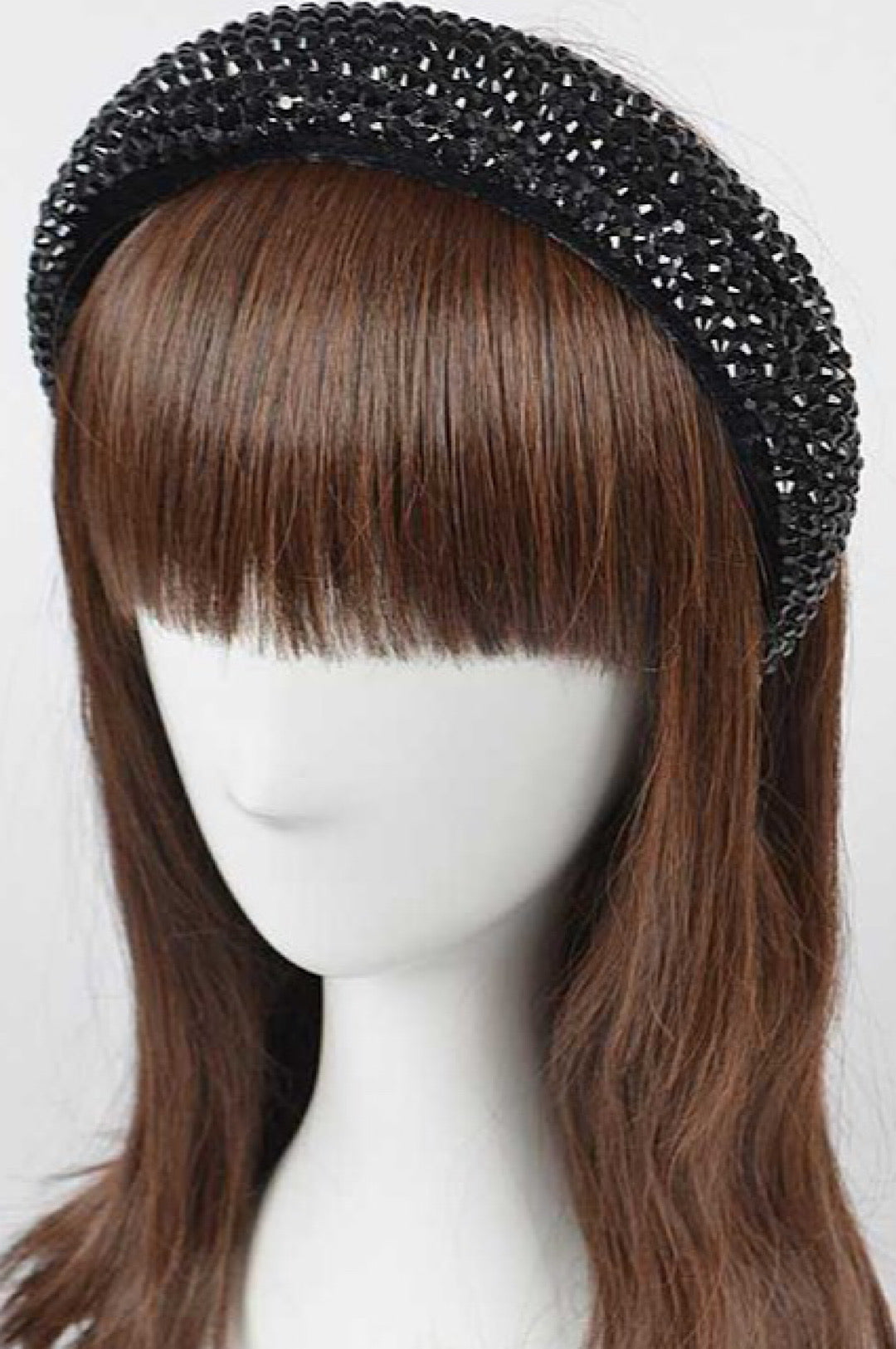 Bling Crystal Pearl Rhinestone Embellished Headband