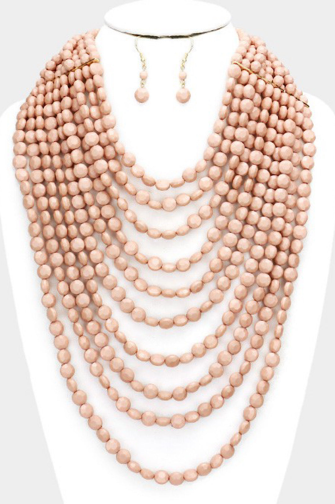Copy of Three Strand Pearl Necklace (7989984329902)