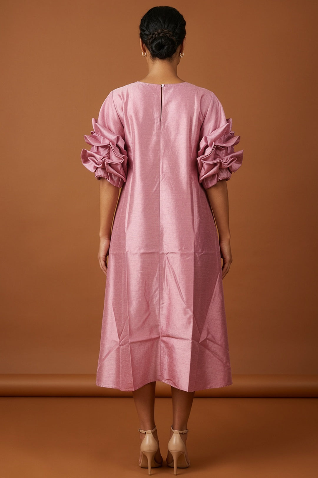 Light Pink Oversize Big Pocket One Size Dress Top