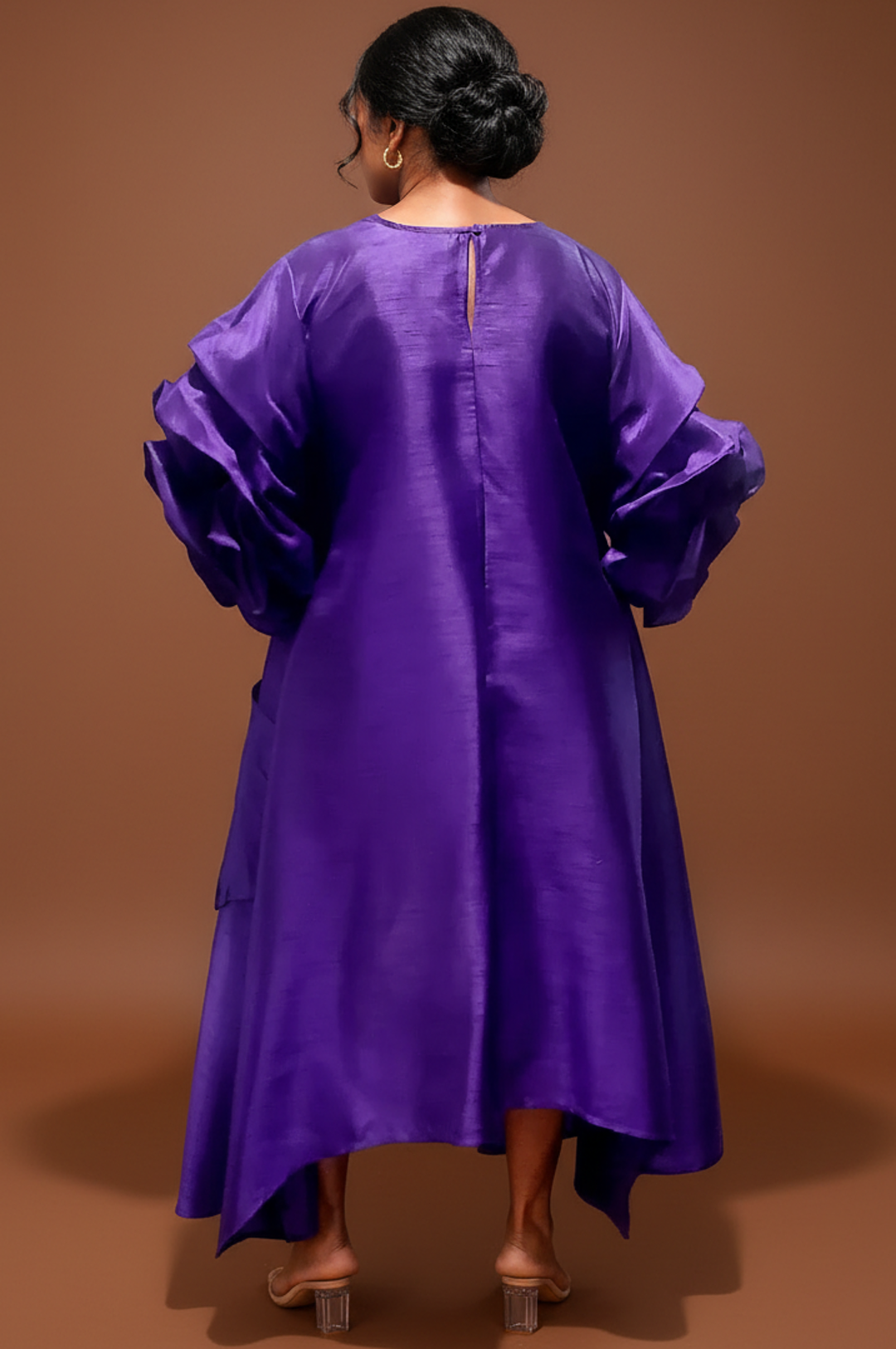 Purple Oversize Big Pocket One Size Dress Top