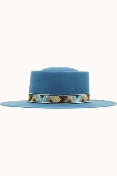 Power Blue Rancher Style Hat (7935956811950)